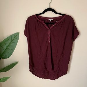 Lucky Brand | Stripped Henley T-shirt